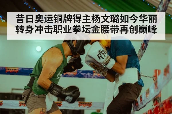 昔日奥运铜牌得主杨文璐如今华丽转身冲击职业拳坛金腰带再创巅峰